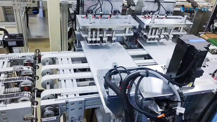 浙江新能源客戶訂購的軟包動力電池鋁塑膜材料UV噴碼機(jī)包裝產(chǎn)線安裝調(diào)試順利完成！